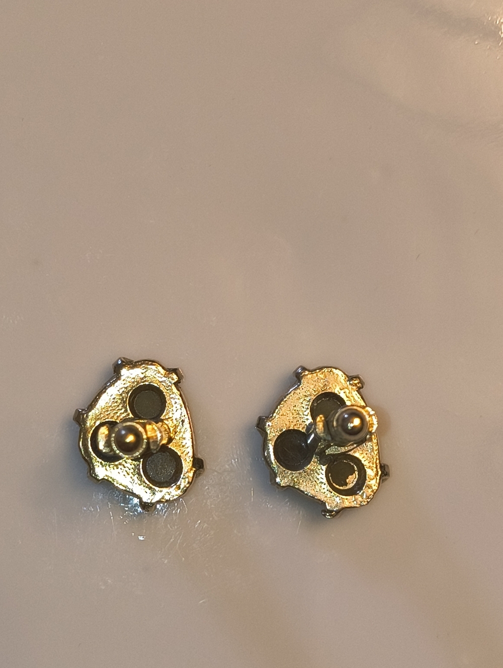 Vintage MCM Agate Cufflinks - Picture 3 of 7
